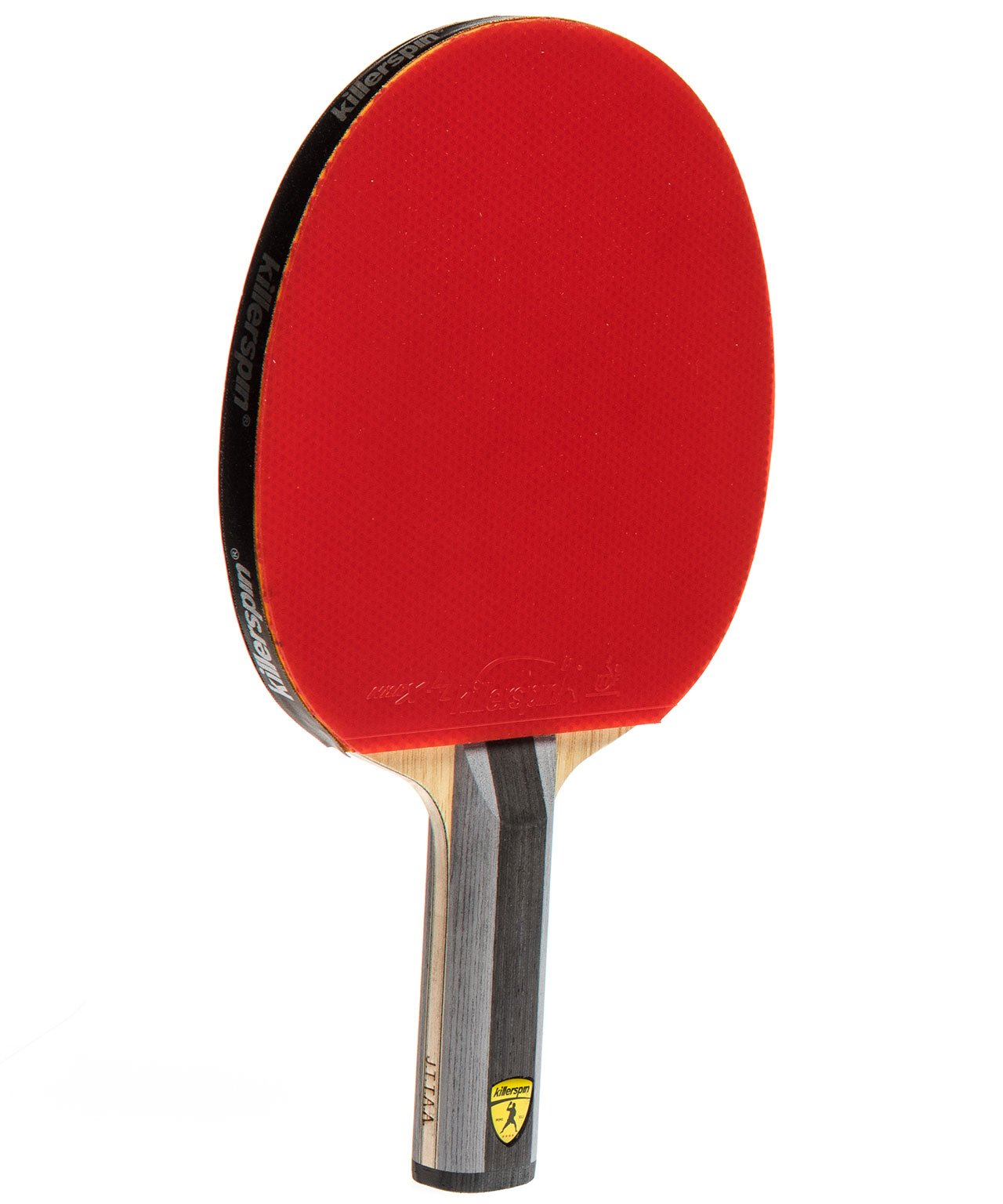 Browse Free HD Images of Hand Holding Red Ping Pong Paddle On Grey